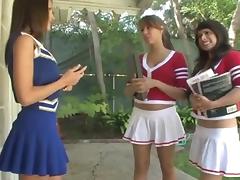 Sweets and Sexy Lesbian Cheerleaders. EE & L tube porn video
