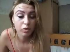 Dutch gal undresses on web camera tube porn video