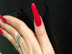 The most beautiful long nails in the world tube porn video
