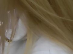 Blonde cutie gets her pussy slammed in public tube porn video