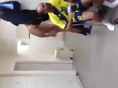 Israeli football player naked in loockeroom tube porn video