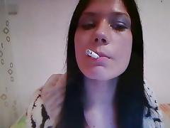 Smoking and dangling bitch ... tube porn video