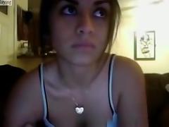 Hot Latina immature teases on a webcam tube porn video