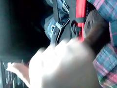 snow bunny working the stick shift and my black dick tube porn video