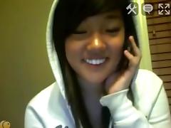 Asian immature cutie naked on stickam tube porn video