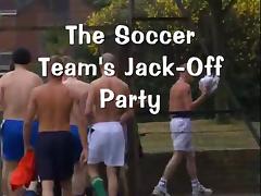Soccer team jack off tube porn video