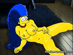Simpsons hentai orgy tube porn video