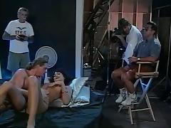 Leena, Asia Carrera, Tom Byron in classic xxx clip tube porn video
