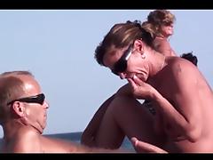 French nudist beach handjob blowjob brunette voyeur tube porn video