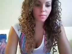 Pretty Brunette Teenie Enjoys Her Sex Toy tube porn video