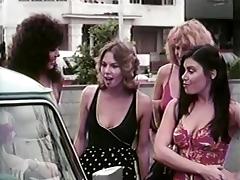 Amber Lynn, Tiffany Clark, Ashley Welles in vintage sex movie tube porn video