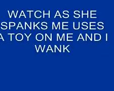That Babe spanks me once more uses toys then i stroke to finish tube porn video