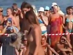 Nude Beach - Beauty Contest tube porn video