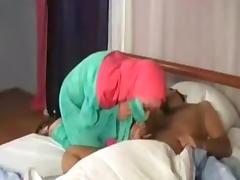 Lewd Arab wife serves her husband at the highest level tube porn video