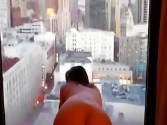 fucking through the hotel window tube porn video