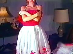 LIKE A BABY - vintage striptease 50's blonde heels tube porn video