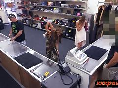 Slutty chick make money by pawning her pussy and gets fucked tube porn video