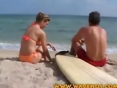 A cute lady picked up from the beach for a great fuck session tube porn video
