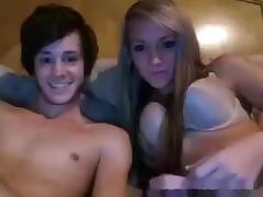 Fabulous amateur video with small tits, girlfriend, college, couple, webcam scenes tube porn video
