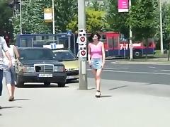 Best flashing video with public scenes 3 tube porn video