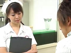 Experienced Japanese nurse gets gangbanged by patients tube porn video