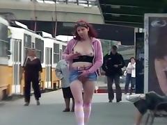 Best flashing video with public scenes 4 tube porn video