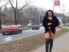 Fabulous flashing video with public scenes 4 tube porn video