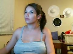 Huge Pregnant Belly On Webcam tube porn video