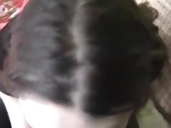 Brunette Hair playgirl gives rock hard head job tube porn video