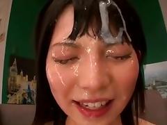 Ai Uehara - Squirt & Very Hot Massive Bukkake tube porn video