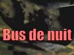 Exhibe in night's bus tube porn video