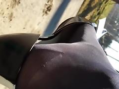 Wonderful shoeplay luxury louis vuitton high heels tube porn video