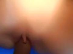 Hawt non-professional fuck session golden-haired with great flopping titties tube porn video