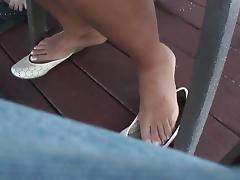 Foot show of 26 year old girl tube porn video