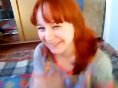 My hot redhead gf gives some astonishing head tube porn video