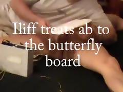 Iliff treats ab to the butterfly board tube porn video