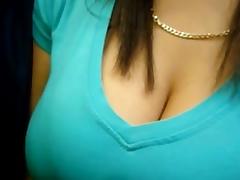 Latina Turquoise Top Massive Tits Part 2 tube porn video