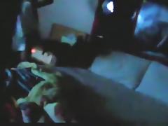Voyeur sextape with his asian gf tube porn video