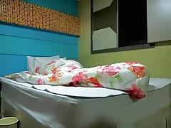 Cute asian girl fucks her bf in various positions on the bed tube porn video