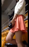 Voyeur of Asian with great legs in flats. tube porn video