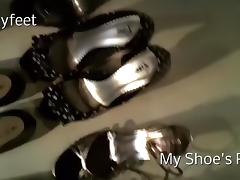 Sexyfeet's shoe collection pt1 tube porn video