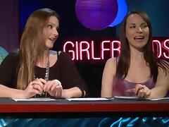 Girlfriends films presents a cute talk show along hot blondes tube porn video