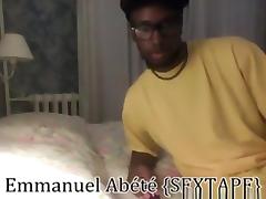 Black guy makes a sextape with his white gf tube porn video
