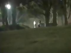 Voyeur tapes a black ghetto couple having sex in the park tube porn video