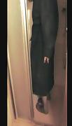 Amateur video of a crossdresser in stockings tube porn video