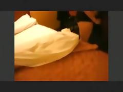 My chubby gf's first black cock experience in a hotel with 2 bulls tube porn video