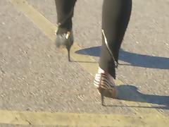 walking and modeling my shoes tube porn video