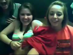 4 playful girls flash their tits and ass on cam tube porn video