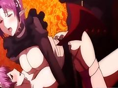Maids anime threesome fucked tube porn video