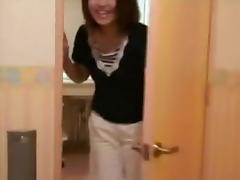Fukuoka compensated dating smile cute eighteen-year-old tube porn video